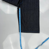 Billionaire Boys Club Contrast Stitch Denim Shorts - 36W 12L Gray Cotton Blend