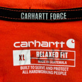 Carhartt T-Shirt - XL Red Cotton