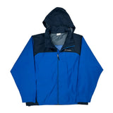 Columbia Windbreaker - XL Blue Polyester