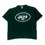 New York Jets Logo 7 Nfl T-Shirt - 3XL Green Cotton