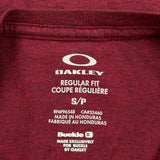 Oakley T-Shirt - Small Red Cotton