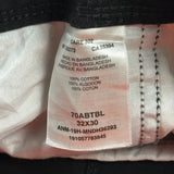 Wrangler Cargo Pants - 32W 30L Black Cotton