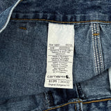Carhartt Carpenter Jeans - 34W 30L Blue Cotton