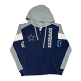 Dallas Cowboys Starter Football Hoodie - 2XL Navy Cotton
