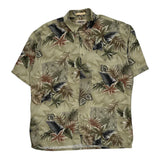 Campia Moda Floral Hawaiian Shirt - Large Multicoloured Viscose
