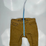 Polo By Ralph Lauren Cord Trousers - 37″ Waist Brown Corduroy
