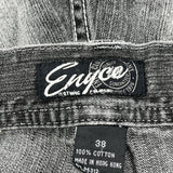 Enyce Denim Shorts - 38W 13L Grey Cotton