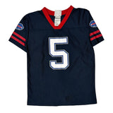 Age 6-7 Buffalo Bills N.F.L. Team Apparel Football Jersey - Small Navy Polyester