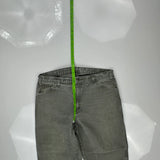 Dickies Carpenter Trousers - 36W 30L Grey Cotton