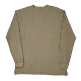 Carhartt Long Sleeve T-Shirt - 2XL Beige Cotton