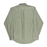 Tommy Hilfiger Striped Shirt - Large Green Cotton