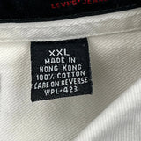 Levis Shirt - 2XL White Cotton