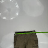 Carhartt Cargo Trousers - 34W 32L Khaki Cotton