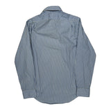 Polo By Ralph Lauren Slim Fit Shirt - Medium Blue Cotton