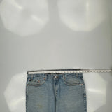 Levis 550 Jeans - 38W 34L Light Wash Cotton
