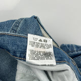 Wrangler Carpenter Shorts - 36W 10L Blue Cotton