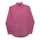 Ralph Lauren Shirt - Small Pink Cotton