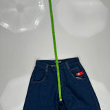 Menace Wide Leg Jeans - 27W US 4 Blue Denim