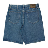 Wrangler Denim Shorts - 34W 9L Blue Cotton