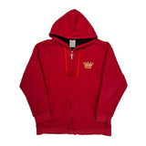 Coogi Full Zip Hoodie - XL Red Cotton