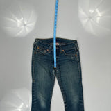 True Religion Skinny Jeans - 29W UK 8 Dark Wash Cotton
