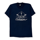 Galatians Screen Stars Single Stitch T-Shirt - Medium Navy Cotton Blend
