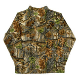 Cabelas Camo Henley Long Sleeve T-Shirt - XL Multicoloured Polyester