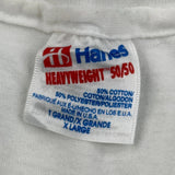 Earth Graphic Hanes Graphic T-Shirt - XL Blue Cotton Blend
