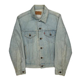 Levis Denim Jacket - Large Light Wash Cotton