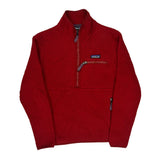Patagonia Fleece - Small Red Polyester