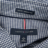 Tommy Hilfiger Slim Fit Shirt - XL Blue Cotton