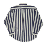 Tommy Hilfiger Striped Shirt - Large Blue Cotton