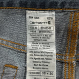 Carhartt Jeans - 38W 30L Blue Cotton Blend