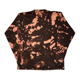 Browns Football Reebok Nfl Long Sleeve T-Shirt - Large Brown Cotton
