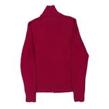 Ralph Lauren Sport Zip Up - Medium Red Cotton