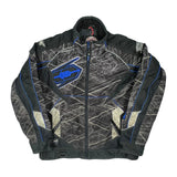 Racewear Castle X Racewear Graphic Ski Jacket - Medium Grey Polyester