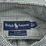 Blake Shirt Ralph Lauren Checked Shirt - Large Green Cotton