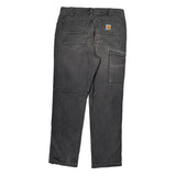 Carhartt Carpenter Pants - 34W 31L Gray Cotton