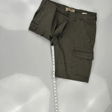 Wrangler Cargo Shorts - 34W 10L Grey Cotton