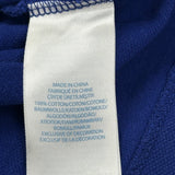 Age 3 Months Ralph Lauren Long Sleeve Polo Shirt - 3XS Blue Cotton