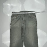 Carhartt Carpenter Pants - 38W 30L Gray Cotton