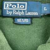 Polo By Ralph Lauren Polo Shirt - Large Green Cotton