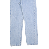 LEVI'S Womens Jeans Blue Regular Straight Denim Light W25 L26 Classic Cotton