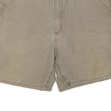 CARHARTT Mens Shorts Beige Casual Cotton Blend XL W40 Workwear Utility