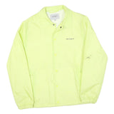 CARHARTT Mens Yellow Jacket S Polyester Blend Plain Zip Casual Lightweight