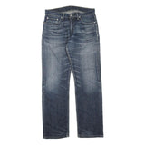 LEVI'S 514 Classic Womens Jeans Blue Regular Straight Denim Medium W32 L32