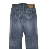 LEVI'S 514 Classic Womens Jeans Blue Regular Straight Denim Medium W32 L32