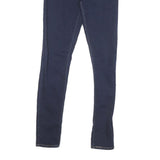 LEVI'S Womens Jeans Blue Regular Skinny Denim Dark W25 L28 Classic Zip