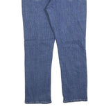 LEVI'S Womens Classic Blue Denim Straight Medium W30 L27 Jeans Zip Cotton Blend