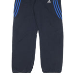 ADIDAS Mens Joggers Navy Blue & Royal Blue Slim Tapered M W28 L30 Sports Casual